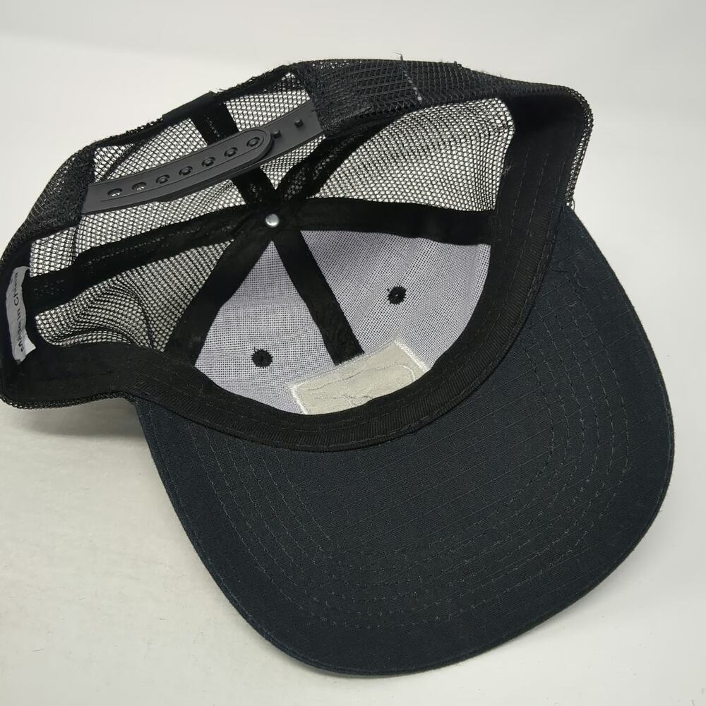 Bear Archery Trucker Hat Black One Size Mesh Back Snapback Hunting Bowhunting - Picture 7 of 8